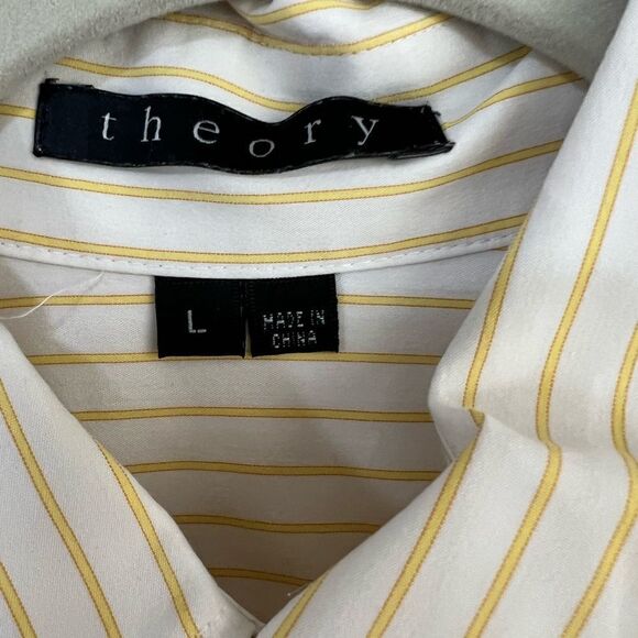 Men’s Theory Button Down Shirt. Excellent Condition, size L - Picture 9 of 10